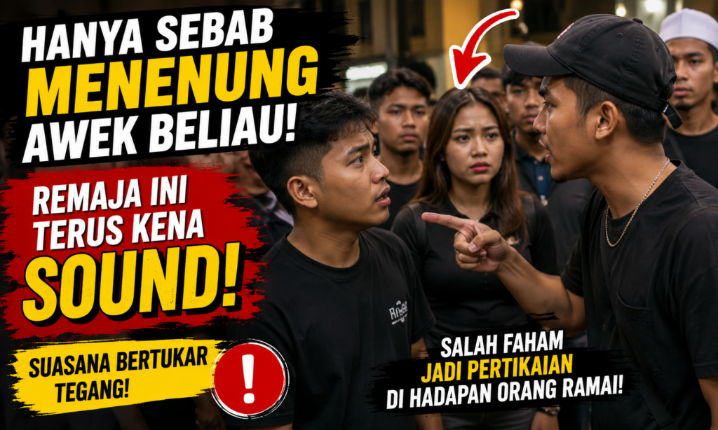 Kau tenung dia lama-lama, ko suka dia ker?